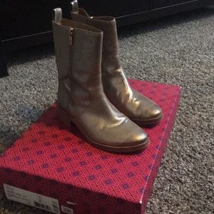 Metallic boots